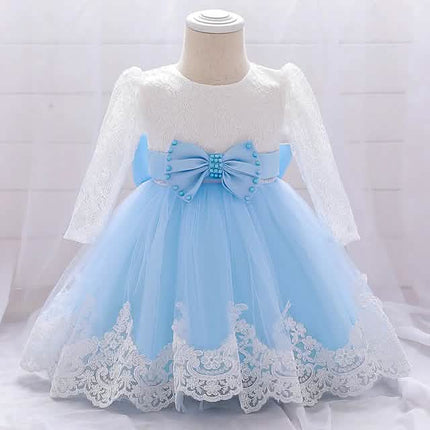 Baby Girls' Basic Christening Floral Dress