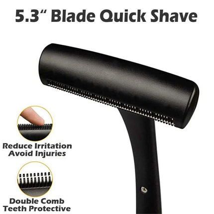 Back Hair Removal Body Shaver