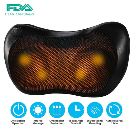 Back Neck Massage Pillow Kneading Massager