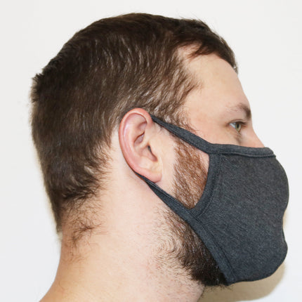 Bamboo X Large Triple Layer Breathable Face Mask - Natural, Silky Soft, Ultra Comfortable