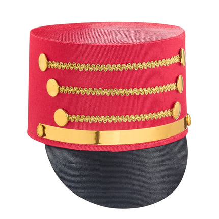 White Marching Band Hat – Adult Costume Hat for Parade, Halloween & Themed Events