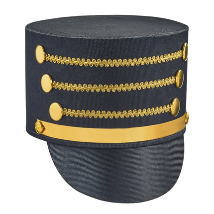 White Marching Band Hat – Adult Costume Hat for Parade, Halloween & Themed Events
