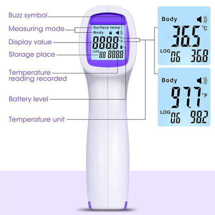 Banne Non-Contact Infrared Forehead Digital Thermometer - SM-T20