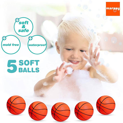 Bath Toy Basketball Hoop for Kids