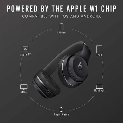 Beats Solo3 Wireless On-Ear Headphones  (Refurbished)