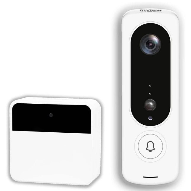 Bell+Howell InView BHDC1 1080p Door Bell Camera + BHCH1A Chime Kit (White) (Refurbished)