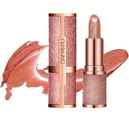 Berry Pink Sparkly Lip Gloss Paste