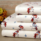 Red Blue Snowman / Twin