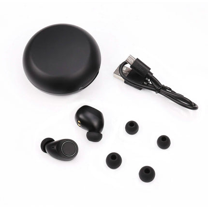 Bluetooth 5.0 Wireless Headset Deep Bass Stereo Earbuds LCD Power Display