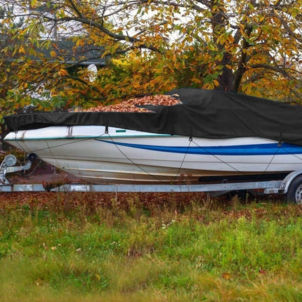 Boat Cover 210D Waterproof Dustproof Trailerable Boat Protector