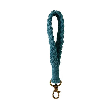 Boho Handmade Wristlet Bracelet Keyring
