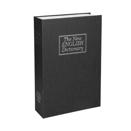 Book Safe with 3-Digit Combination Lock Storage Box