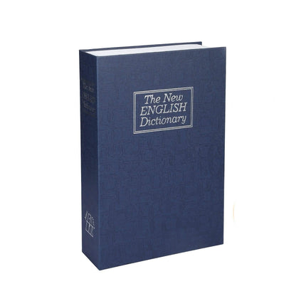 Book Safe with 3-Digit Combination Lock Storage Box