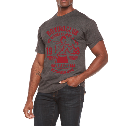 Boxing Club Men's Bamboo Viscose/Organic Cotton Short Sleeve Graphic T-Shirt