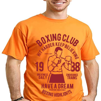 Boxing Club Men's Bamboo Viscose/Organic Cotton Short Sleeve Graphic T-Shirt
