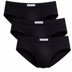 S / Black / 3-Pack