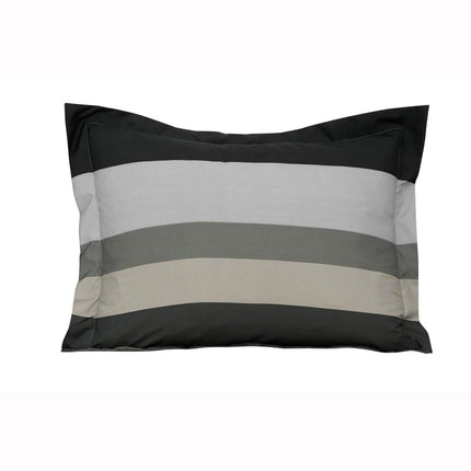 Brooklyn Flat Rugby Stripe Bed-in-a-Bag Set