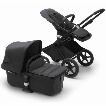 Bugaboo Fox2 Complete Stroller - Black/Mineral Washed Black (Refurbished)