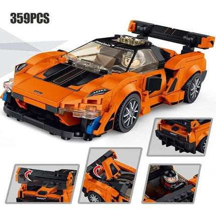 Building Blocks Racing Car Model