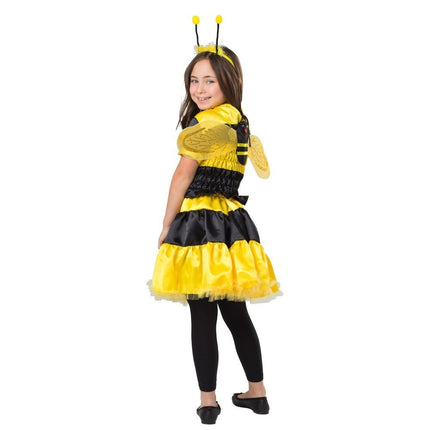 Girls Queen Bee Costume – Cute Fairy Bee Outfit with Wings & Headband
