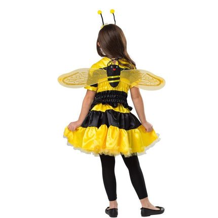 Girls Queen Bee Costume – Cute Fairy Bee Outfit with Wings & Headband