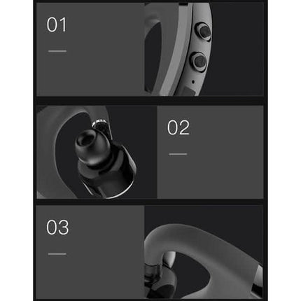 Business Wireless Bluetooth Earphone with Mic and Noise Cancellation