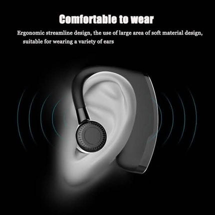 Business Wireless Bluetooth Earphone with Mic and Noise Cancellation
