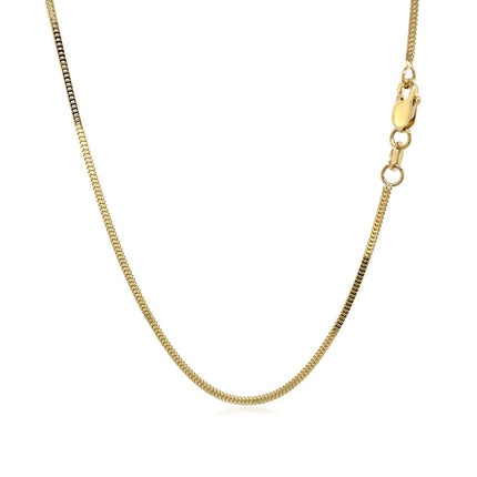 14k Yellow Gold Milano Chain 1.1mm