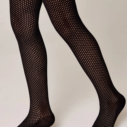 Conte-Kids Cotton Tights Miss 616 - Mesh Pattern
