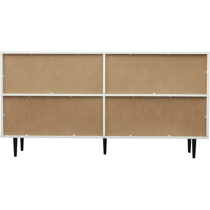 Cabinet with 2-Doors and 3-Open Shelves