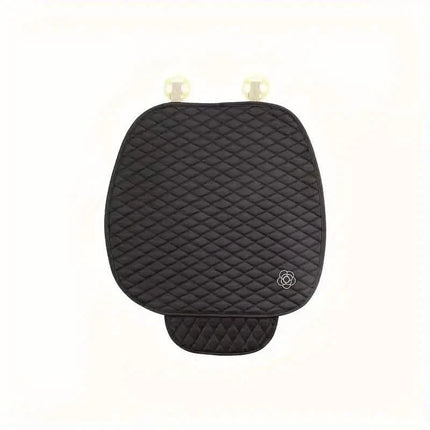 Camellia Flower Breathable Skidproof And Durable Car Seat Cushion