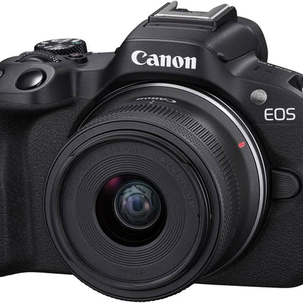 Canon EOS R50 4K Mirrorless Camera with RF-S 18-45mm f/4.5-6.3 IS STM Lens (Open-Box)