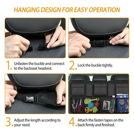 Car Backseat Trunk Organizer