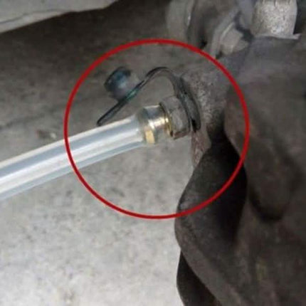 Car Brake System Fluid Bleeder Kit Hydraulic Clutch Oil Exchange One Man Tool