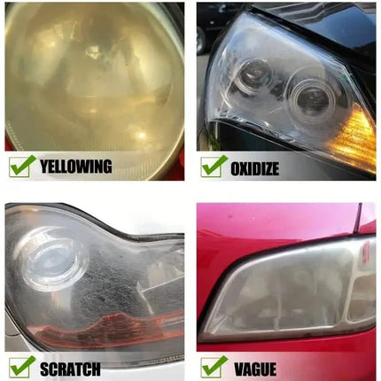Car Headlight Restoration Polishing Kits Headlamp Scratch Remove