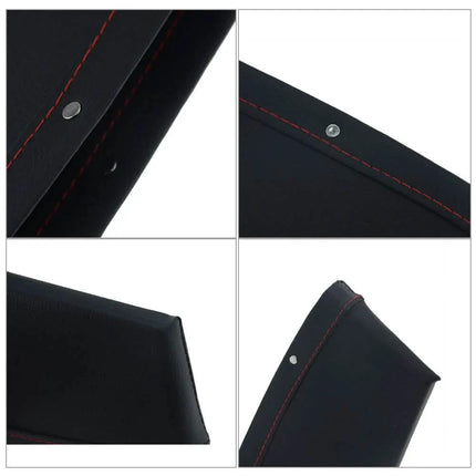 Car Organizer PU Leather Seat Slit Gap Pocket Storage