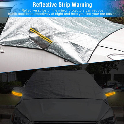 Car Windshield Snow Cover Windproof Magnetic Car Windscreen Cover