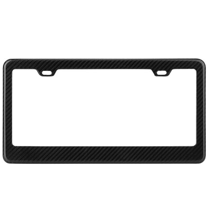 Carbon Fiber Black License Plate