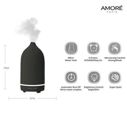 Ceramic Ultrasonic Aromatherapy Essential Oil Diffuser