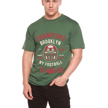 Champions Brooklyn Men's Bamboo Viscose/Organic Cotton Short Sleeve Graphic T-Shirt