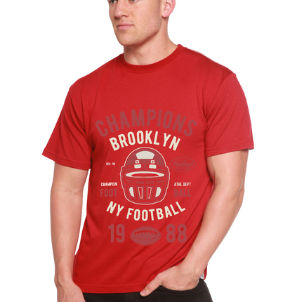 Champions Brooklyn Men's Bamboo Viscose/Organic Cotton Short Sleeve Graphic T-Shirt