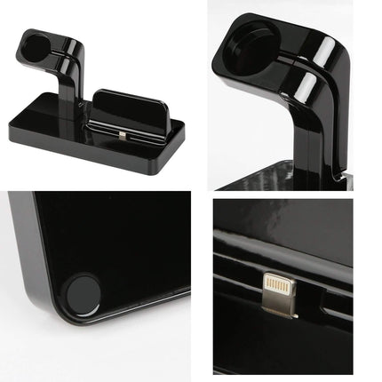 Charging Stand Dock Holder for iPhone and Apple Watch