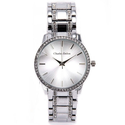 Charles Delon Women's Watch 5855 Stainless Steel Quartz Round - Assorted Styles