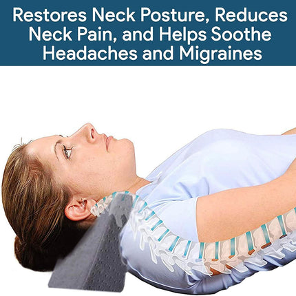 Chiropractic Cervical Traction Neck Wedge Pillow