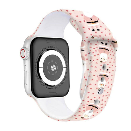 Christmas Silicone Apple Watch Bands - Assorted Styles
