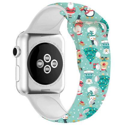 Christmas Silicone Apple Watch Bands - Assorted Styles