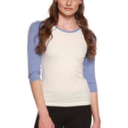 Medium / Wedgewood Sleeves/Cream Body