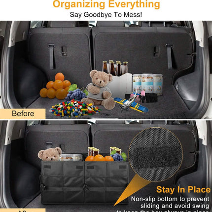 Collapsible Car Trunk Organizer