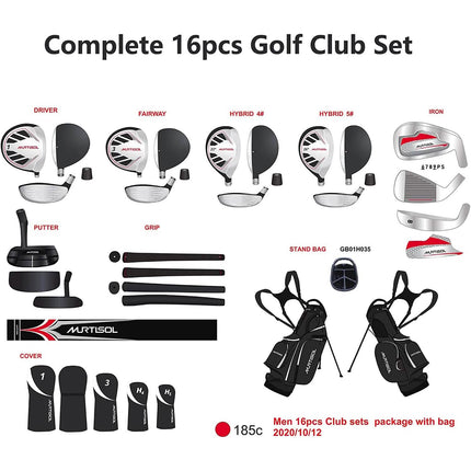 Complete Men's Golf Club Package Sets