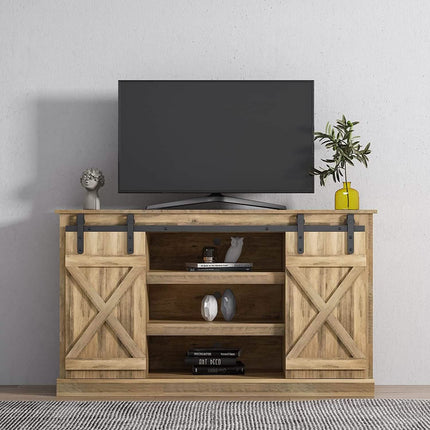 Console Table TV Cabinet with Locker